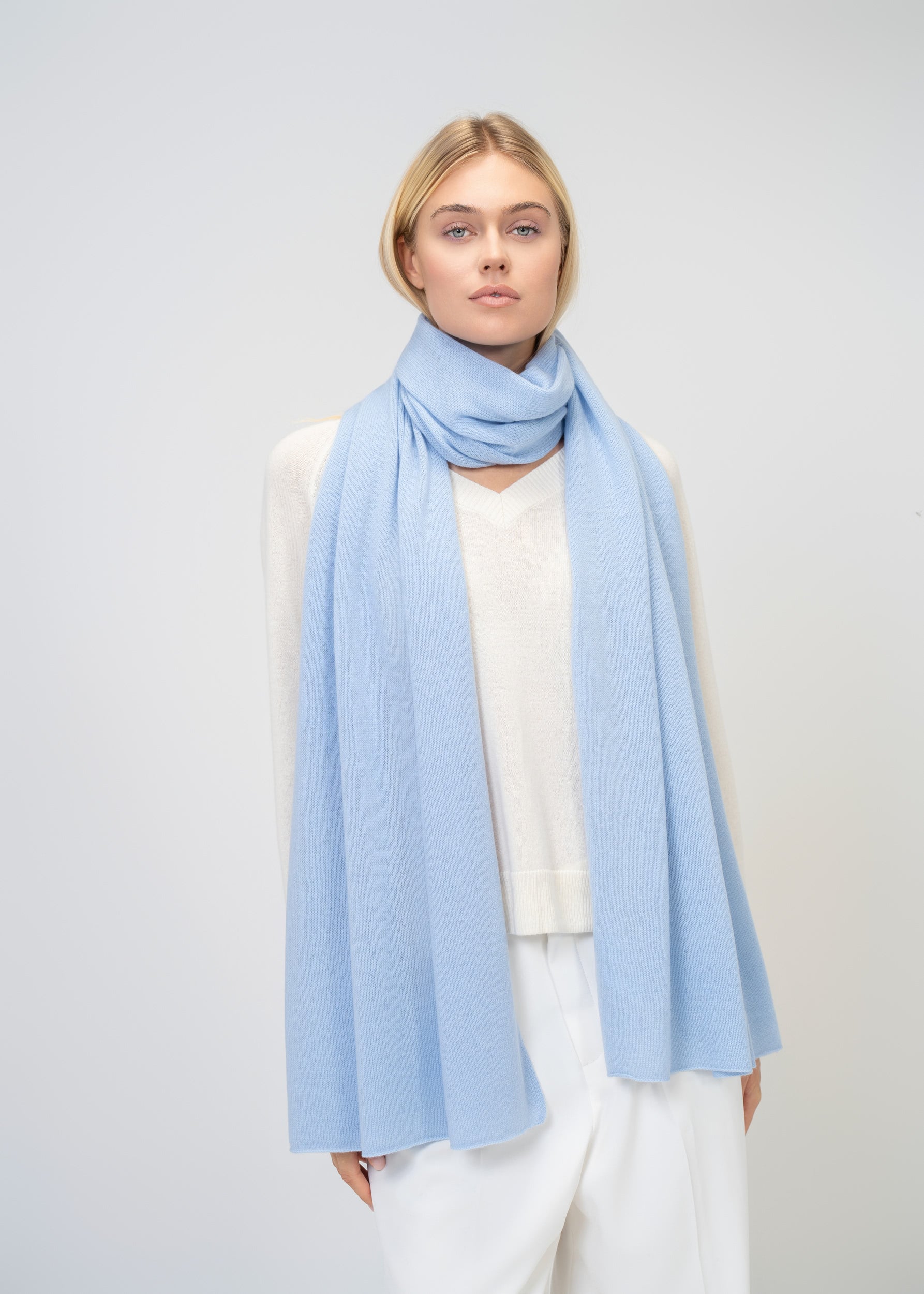 Large Scarf made of 100% pure Cashmere