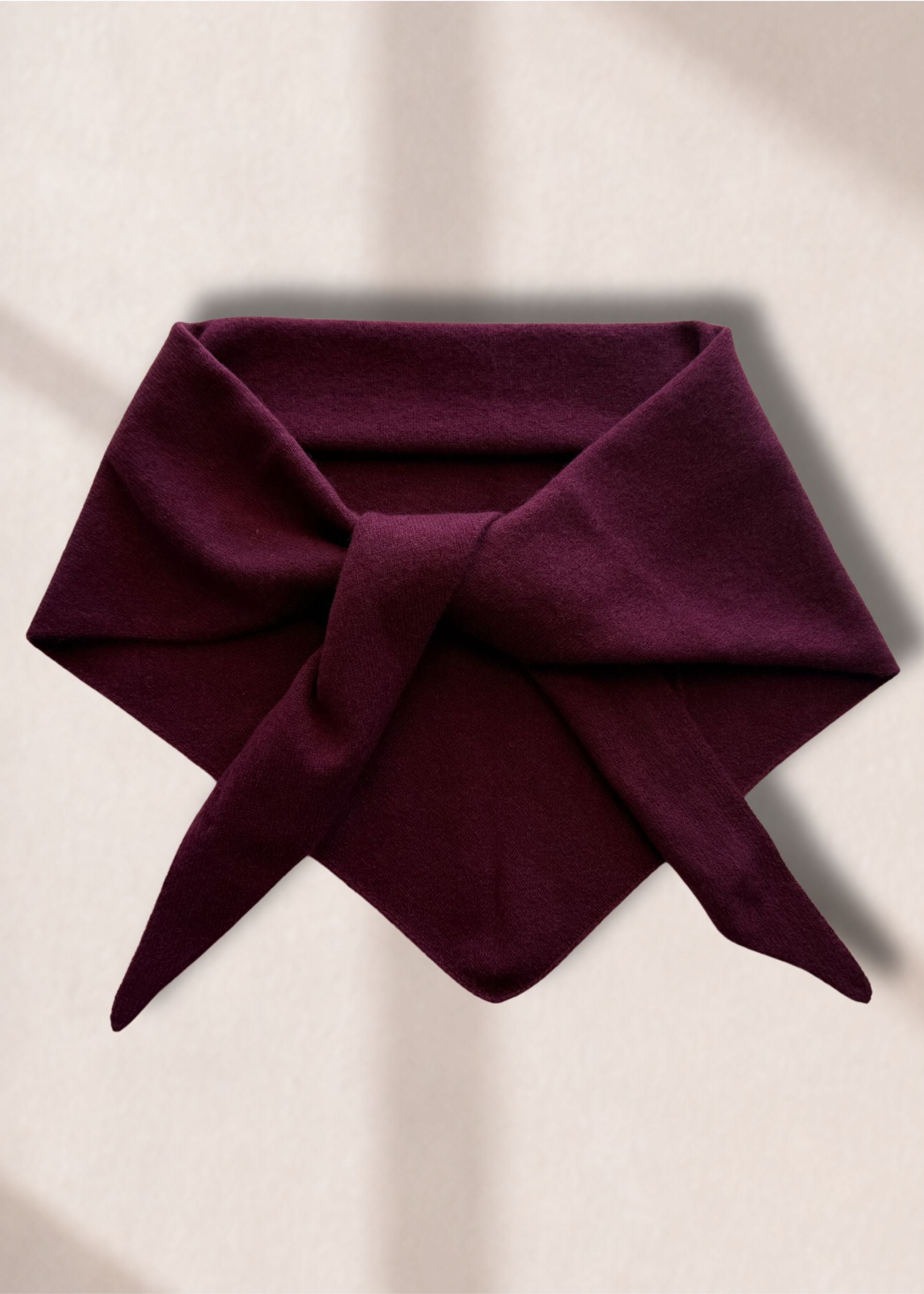 100% Cashmere Triangle Scarf