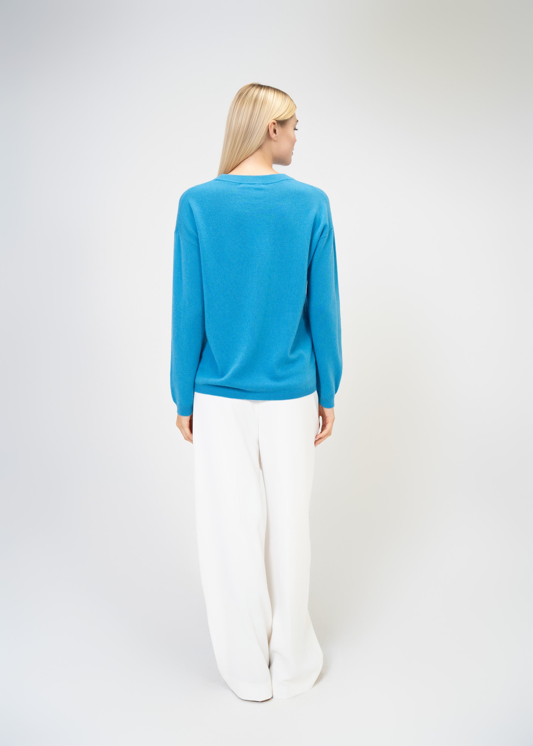 Kaschmir Rundhals Pullover – Luxus Sweater Damen