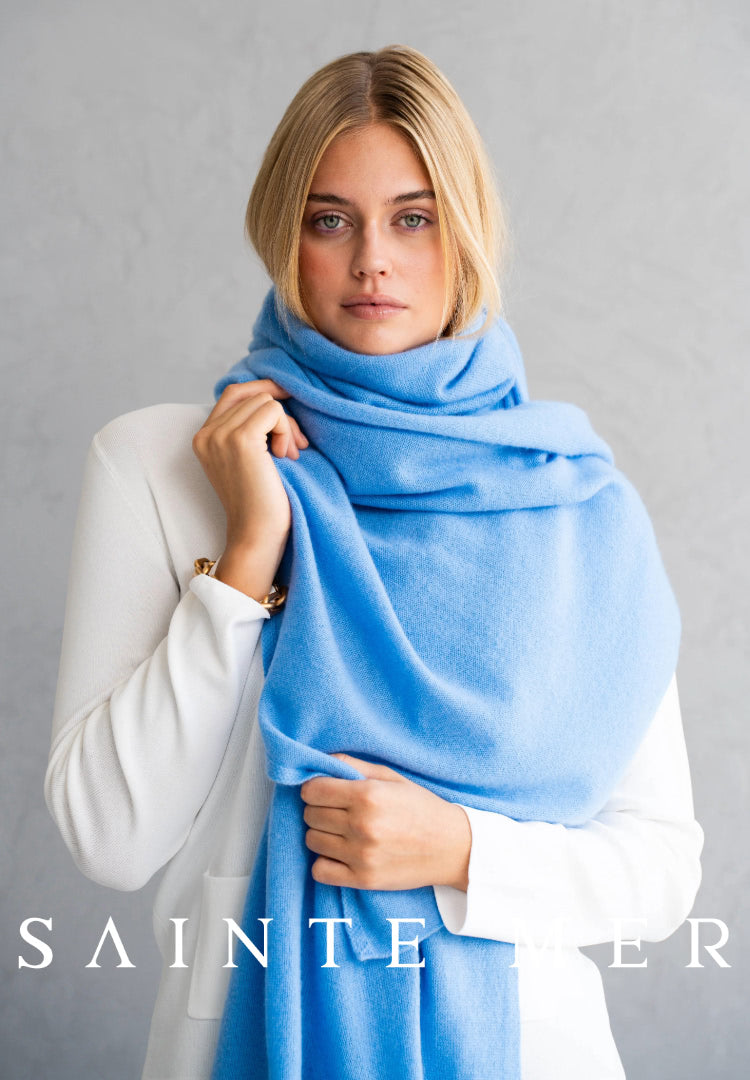 Large Scarf made of 100% pure Cashmere