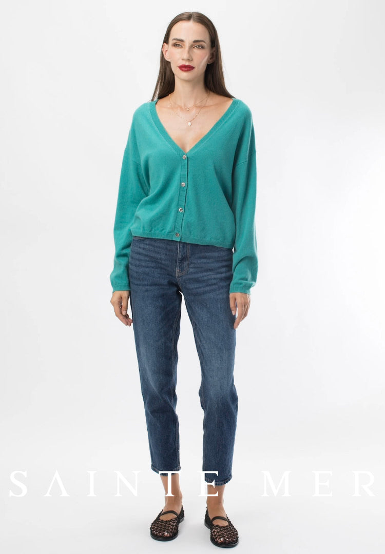 cashmere cardigan V-neck 