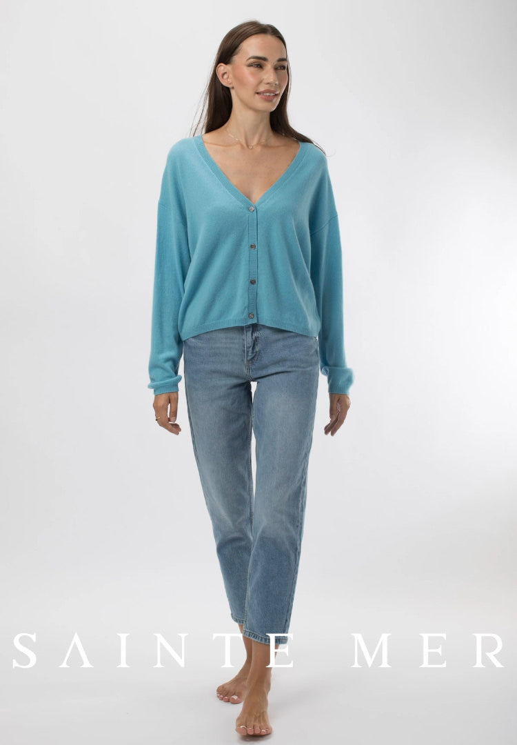 cashmere cardigan V-neck 