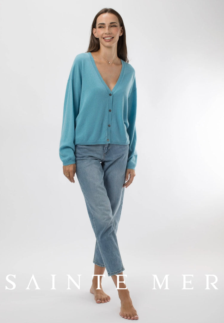 cashmere cardigan V-neck 