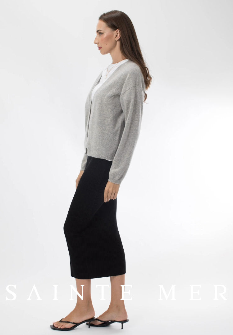 cashmere cardigan V-neck 