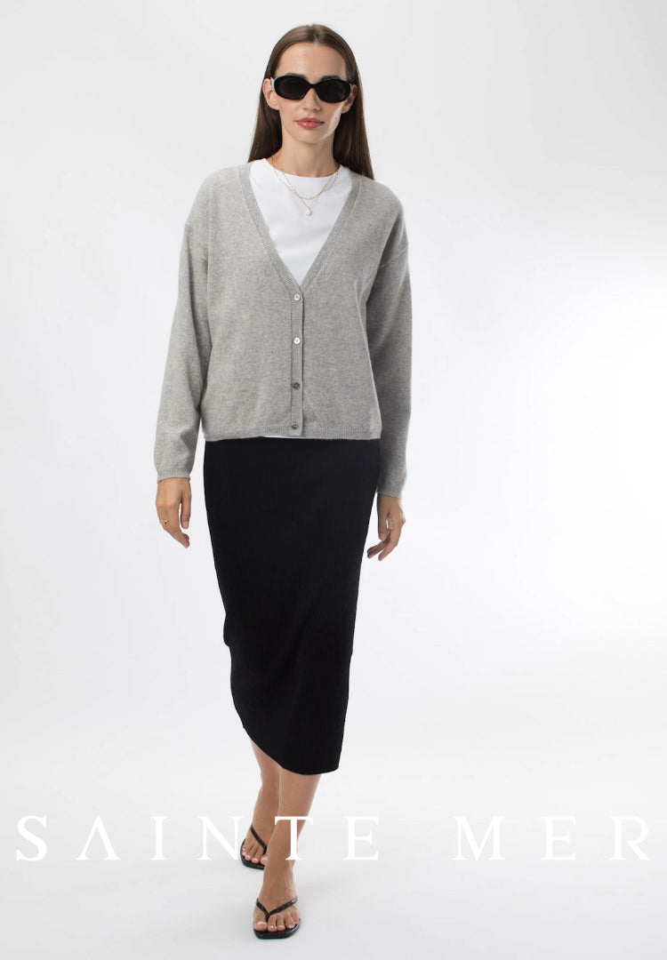 cashmere cardigan V-neck 