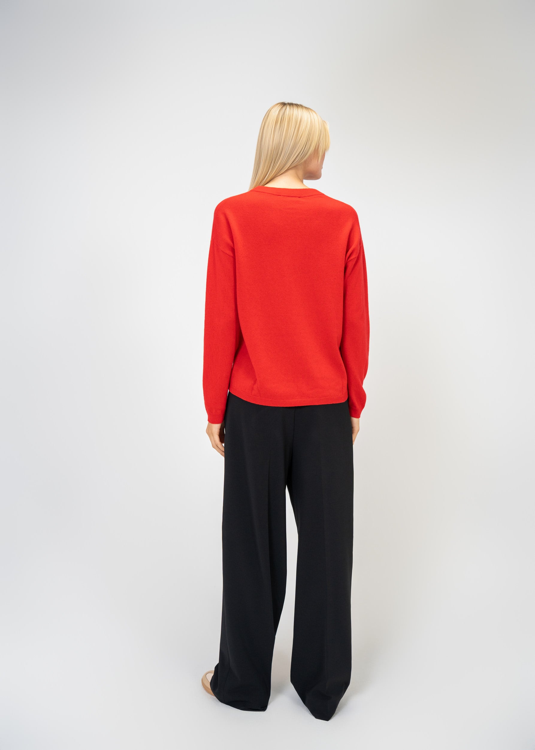 Kaschmir Rundhals Pullover – Luxus Sweater Damen