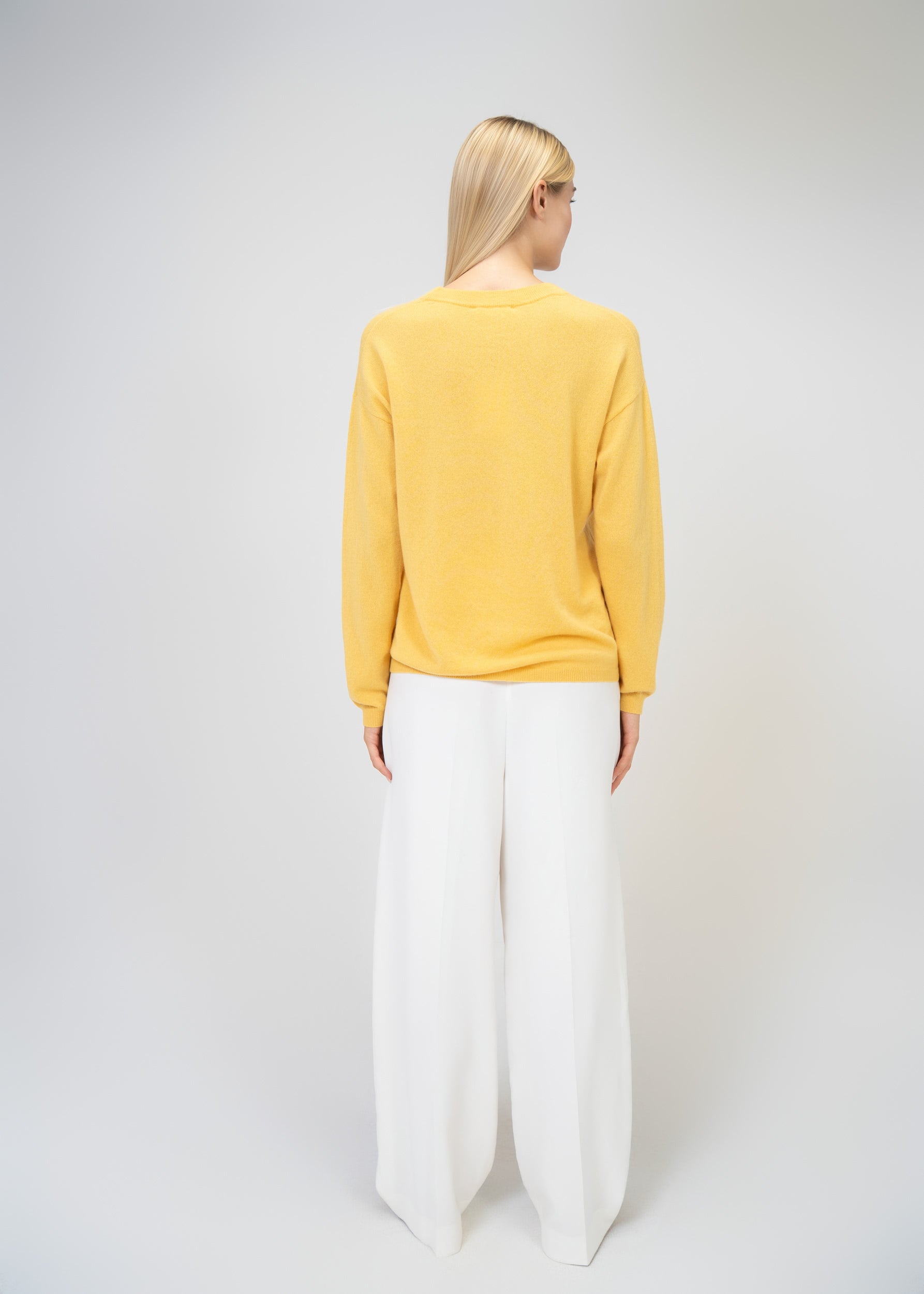 Kaschmir Rundhals Pullover – Luxus Sweater Damen